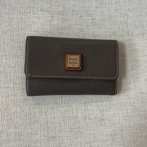 Dooney & Bourke Dark Brown Leather Wallet